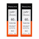 Kit 2 Protetor Solar Principia Skincare PS-01 FPS 60 40ml