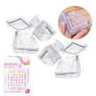 Kit 2 protetores de quina silicone para bebe e criança