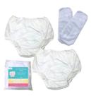 Kit 2 Protetores Fralda Geriatrica Plástica com Absorventes Kit 2 Protetores Fralda Geriatrica Plástica com Absorventes