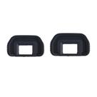 Kit 2 Protetores Oculares de Borracha para Canon T3, T6, T7, T3i, T4i, T5i, T6i e T7i