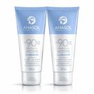 Kit 2 Protetores Solar Facial Anasol Clareador FPS 90