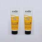 Kit 2 Protetores Solar Natural Fps30/uva15 100g - Khor