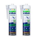 Kit 2 Pu 40 400g Rejunte Acrílico Barone Diversas Cores