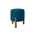 Kit 2 Puff Banqueta Redondo Banquinho Sala/quarto Decoração