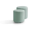 Kit 2 Puff Redondo Adulto Infantil Quarto Pufe Sala Banqueta Banco Decoraçã