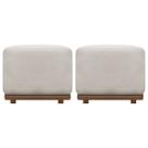 Kit 2 Puffs De Sala Para Quarto Penteadeira Decorativo Dalilla Bouclé Persa Kit 2 Puffs De Sala Para Quarto Penteadeira Decorativo Dalilla Bouclé Persa