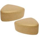 Kit 2 Puffs Decorativo Orgânico Para Sala de Estar Living Trizza W01 material sintético Fendi - Lyam Decor Kit 2 Puffs Decorativo Orgânico Para Sala de Estar Living Trizza W01 material sintético Fendi - Lyam Decor