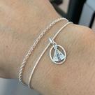 Kit 2 Pulseiras Elos Portugueses NS Aparecida de Prata 925 Kit 2 Pulseiras Elos Portugueses NS Aparecida de Prata 925