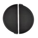 Kit 2 puxador movel concha meia lua paio 64mm preto zen zp5426.24 Kit 2 puxador movel concha meia lua paio 64mm preto zen zp5426.24
