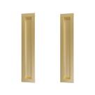 Kit 2 puxador porta concha celleno dourado matte fosco 80 cm (800mm) italy line il 255