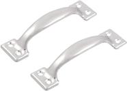 Kit 2 Puxadores de Alça de ferro em Inox Pequeno com 9 cm acompanha parafusos