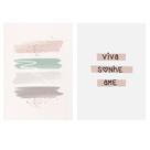 Kit 2 Quadros Abstratos Sonhe Kit 2 Quadros Abstratos Sonhe