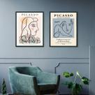 Kit 2 Quadros Artes Picasso - Mulheres 45x34cm - com vidro Kit 2 Quadros Artes Picasso - Mulheres 45x34cm - com vidro