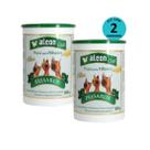 Kit 2 Ração Alcon Club Papa Filhote Pássaros Super Premium 600g