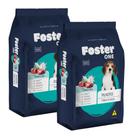 Kit 2 Ração para Cães Foster One Filhotes sabor Carne e Leite 1kg Kit 2 Ração para Cães Foster One Filhotes sabor Carne e Leite 1kg