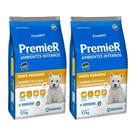 Kit 2 Ração PremieR Ambi. Interno Cão Filhote Frango 12Kg