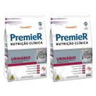 Kit 2 Ração Premier Clínica Urinário Para Gatos Adultos 500g
