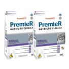 Kit 2 Ração Premier Nutrição Clínica Renal Gato Adulto 1.5Kg