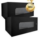 Kit 2 Rack Caixa Metalica Para Dvr 5U Horizontal Parede Cftv