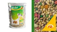 Kit 2 Rações Mistura para Passarinhos / Pássaro Periquitos Mel 500g