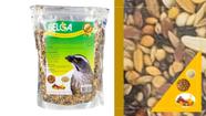 Kit 2 Rações / Passarinho Pixarro Trinca-ferro Frutas E Sementes C/ Tenébrio 500