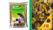 Kit 2 Rações/ Passarinho Pixarro Trinca-ferro Insetos E Mel 500g