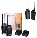 Kit 2 Rádio Comunicador Walk Talk Baofeng 777s 16 Canais Alcance 12 Km