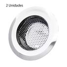 Kit 2 Ralo De Pia Com Borda De Inox 9cm Linha Premium