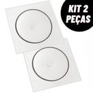 Kit 2 Ralo Inteligente Click 10x10 Cm Inox Banheiro Lavabo Veda Cheiro Kit 2 Ralo Inteligente Click 10x10 Cm Inox Banheiro Lavabo Veda Cheiro