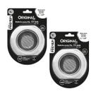 Kit 2 Ralo Pia Tanques Cozinha Inox Ralinho Cestinha Borda Protetor de Cuba 7,2 cm Simples