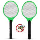 Kit 2 Raquete Elétrica Mata Mosquitos Moscas Pernilongos Insetos 2 Pilhas AA