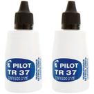 Kit 2 Reabastecedores pincel atômico preto 37ml TR-37 Pilot