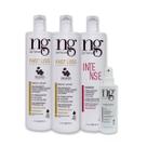 Kit 2 Realinhamento Vegano + Shampoo +Spray Protetor Térmico