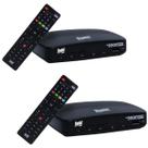 Kit 2 receptor digital satélite bedinsat bs9900s hd regional