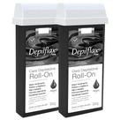 Kit 2 Refil Cera Depilatoria Corporal Profissional Depilação Roll On Depilflax Negra 100g Kit 2 Refil Cera Depilatoria Corporal Profissional Depilação Roll On Depilflax Negra 100g