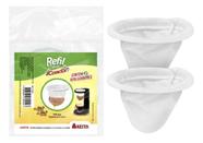 Kit 2 Refil Coador Pano Mini Cafeteira Keita Expresso Coador