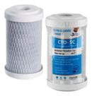 Kit 2 Refil Filtro Carbon Block 5 Polegadas Carvão Ativado