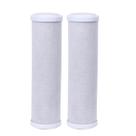 Kit 2 Refil Filtro Purificador Carbon Block 9 3/4