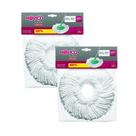 Kit 2 Refil Noviça Pra Mop Turbo Twister Original Bettanin BTN1389R