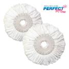 Kit 2 Refil Perfect Pro De Microfibra Top16Cm Diâmetro Mop Giratório 360 Limpeza 972231