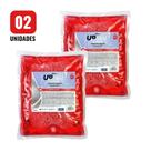 Kit 2 Refil Sabonete Espuma 600ml Romã Maçã Up Hand Bag Sem Válvula UPPRO Antibacteriano