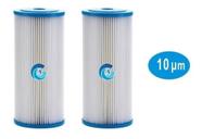 Kit 2 Refis Laváveisl Plissados Para Filtro Loren Acqua 10
