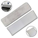 Kit 2 Refis Microfibra Paninho Para Mop Flat Slim Esfregão