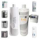 Kit 2 Refis Natural C+3 Filtro IBBL Purificador De Água Fr600 Original Due Girou Trocou Tripla Filtragem