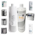 Kit 2 Refis Natural C+3 Filtro IBBL Purificador De Água Fr600 Original Due Girou Trocou Tripla Filtragem