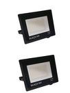kit 2 Refletor Led 100w Holofote bivolt Prova Dágua Ip66 Branco Frio 6000K
