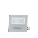 Kit 2 Refletor TR LED 20W Slim Luz Quente 3000K Bco/Pto