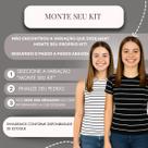 Kit 2 Regata e Blusa Juvenil Teen Listrada Tendência Kit 2 Regata e Blusa Juvenil Teen Listrada Tendência