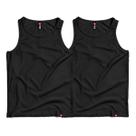 Kit 2 Regata Masculina Camiseta Básica 100% Algodão Branca