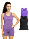 Kit 2 Regata Nadador Dryfit Fitness Academia Kit 2 Regata Nadador Dryfit Fitness Academia